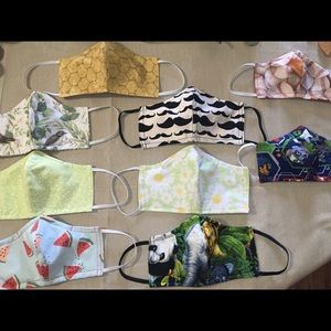 Child Reversible Face Mask w/ nose wire